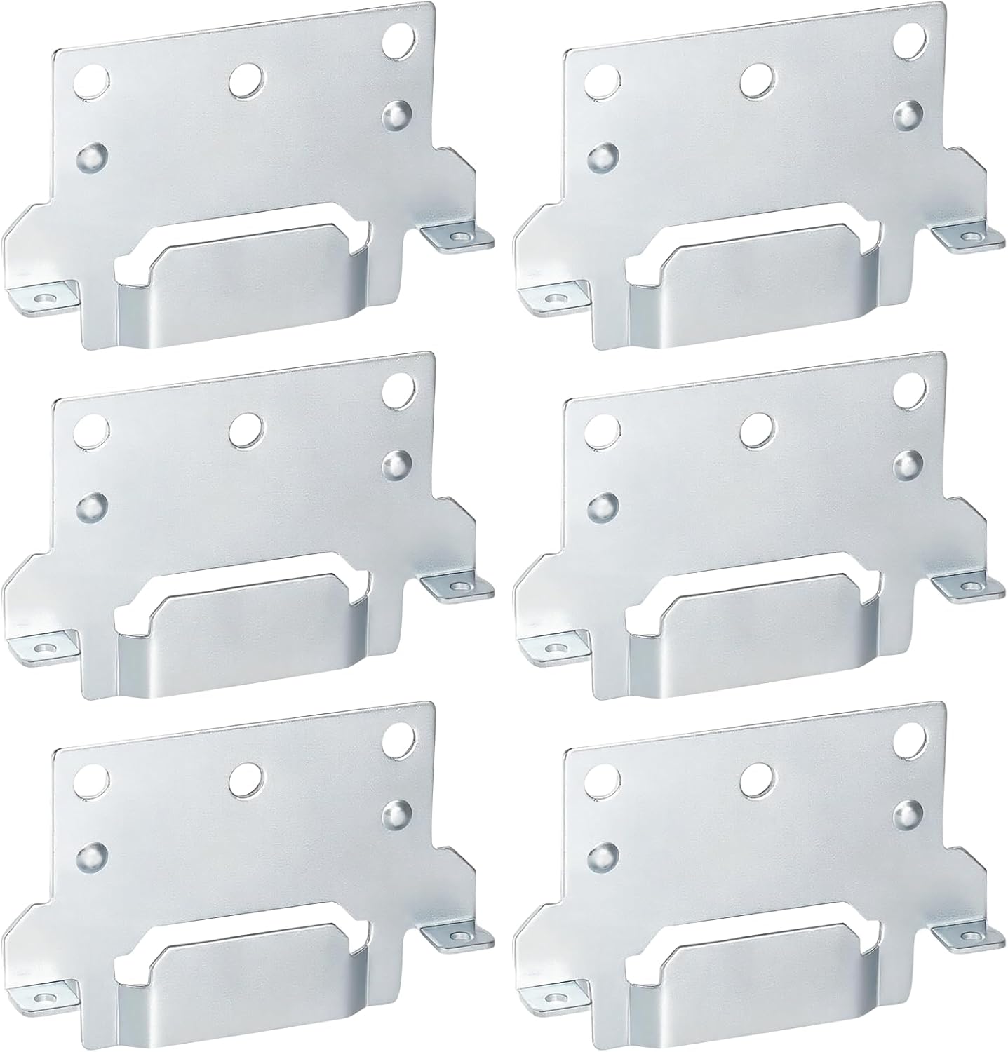 Zookpr 116791 Mounting Plates Replacement for IKEA Bed Frame Brackets Part | For IKEA Hemnes/Malm/Brimnes/Ingatorp/Tarva/Kritter, Replaces #116791