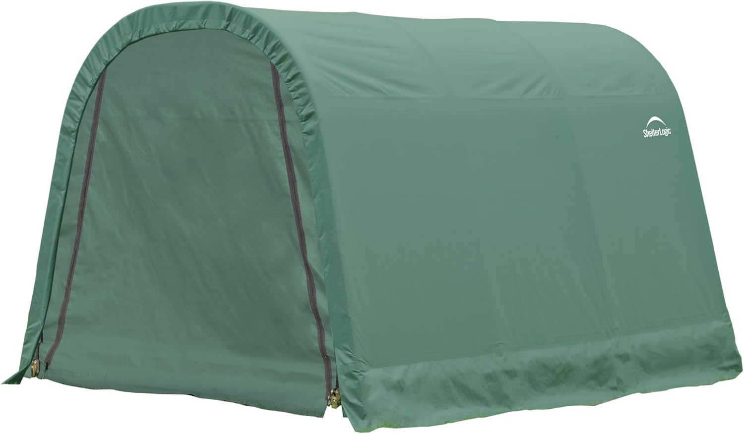 ShelterLogic 77813 Grey 10'x12'x8' Round Style Shelter