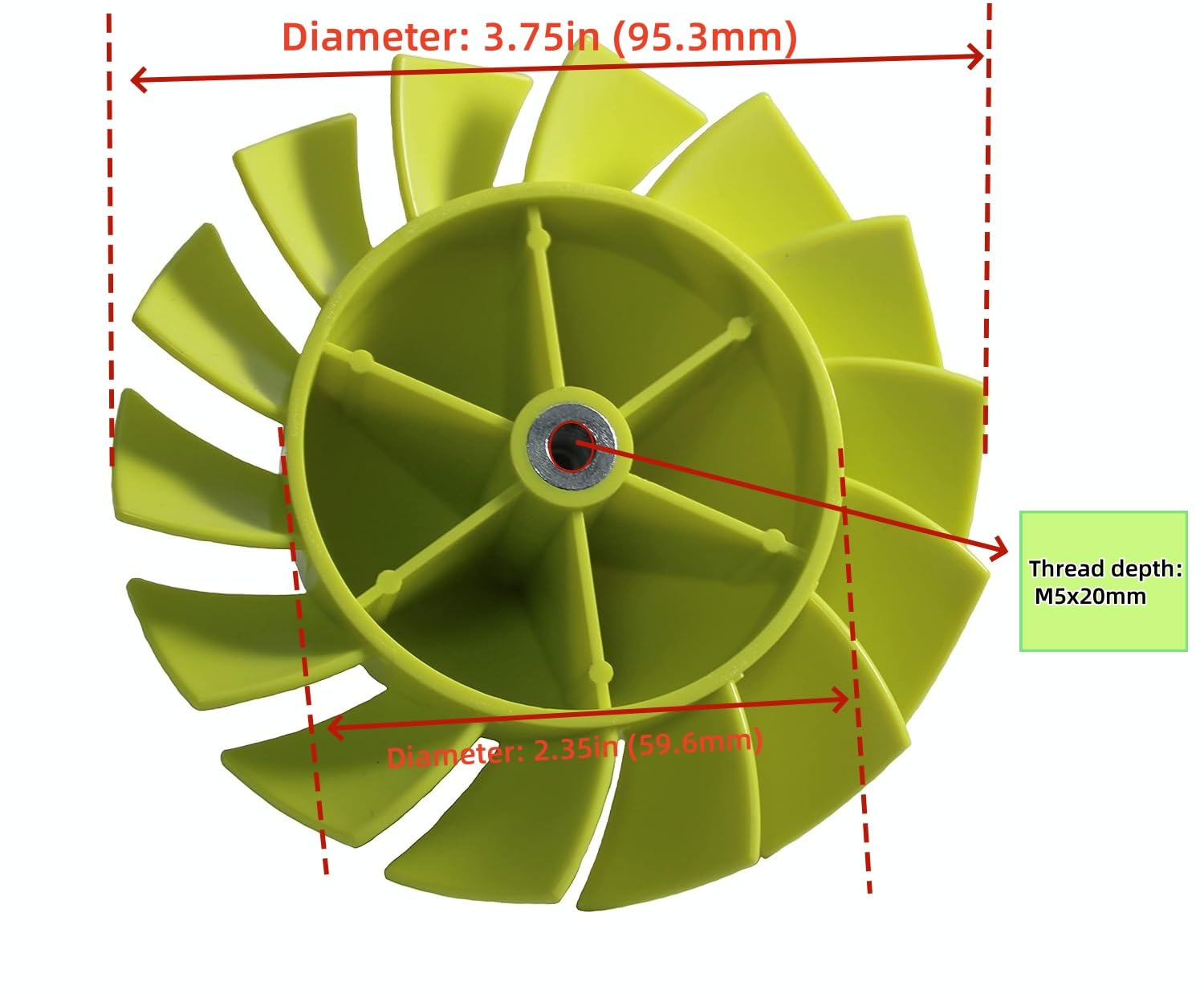 529437003/529437004/529437001 Blower Fan