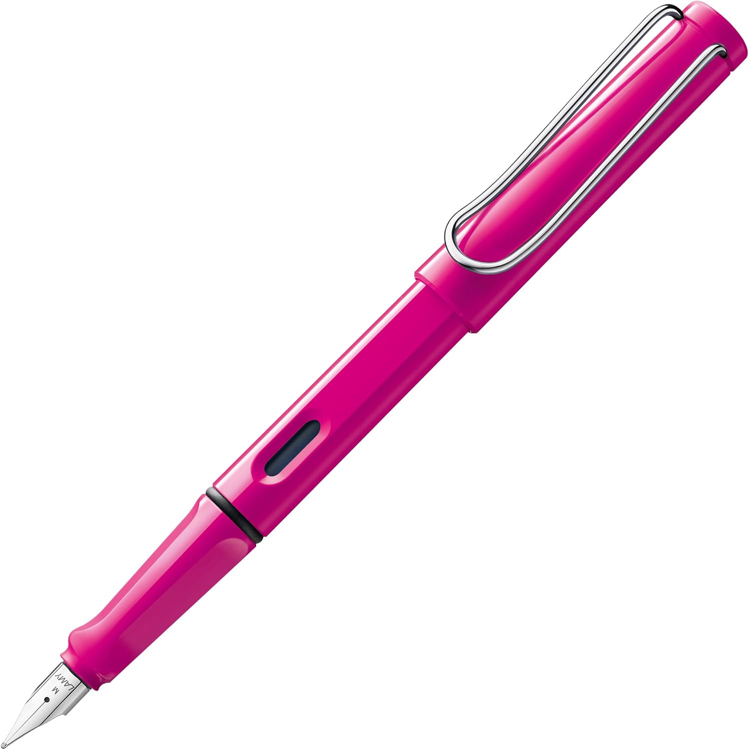 LAMY safari umbra - Fountain Pen with ergonomic grip & polished steel nib in size F - ideal for any Writing & Calligraphy - including LAMY T 10 blue cartridge - Right-Handed