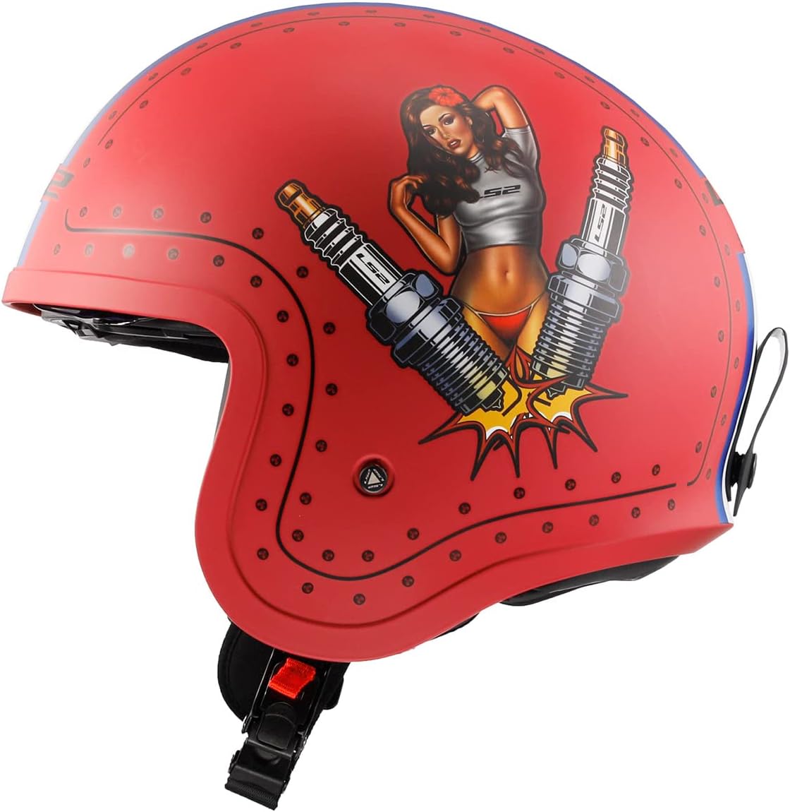 LS2 Helmets Open Face Spitfire Helmet