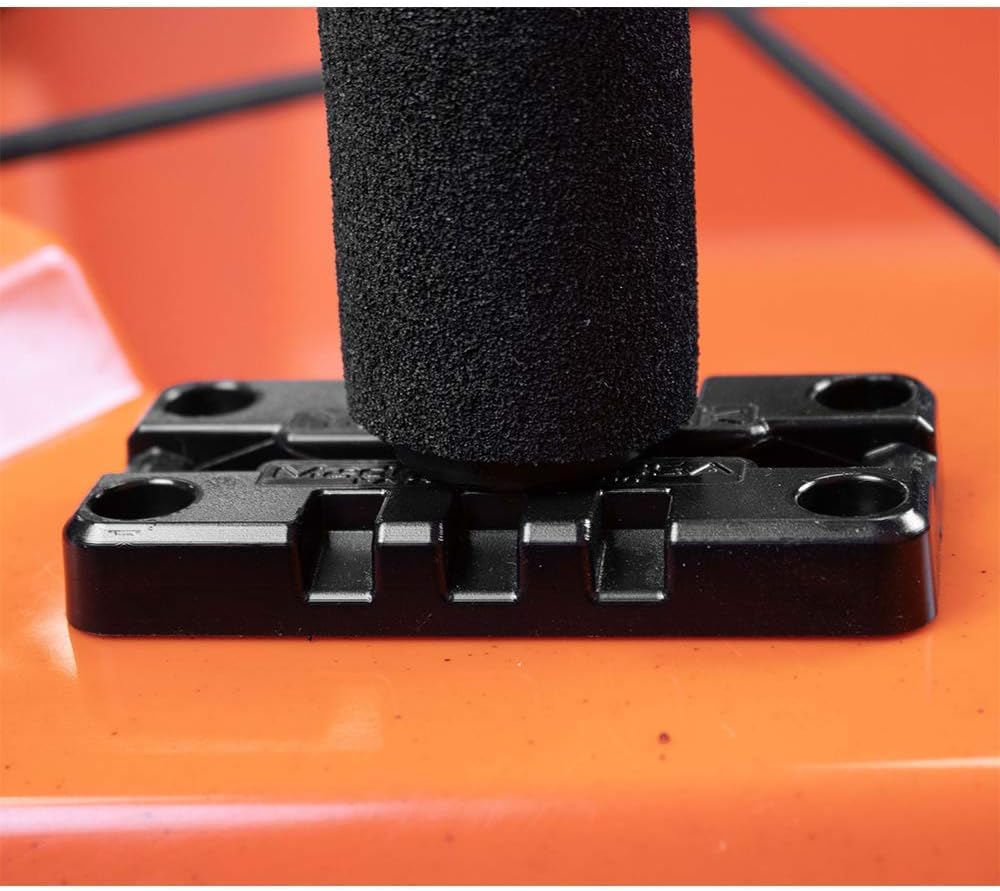 YakAttack MightyMount Switch | Universal Deck Mount Adapter for Track Accessories | Fits Scotty, RAM