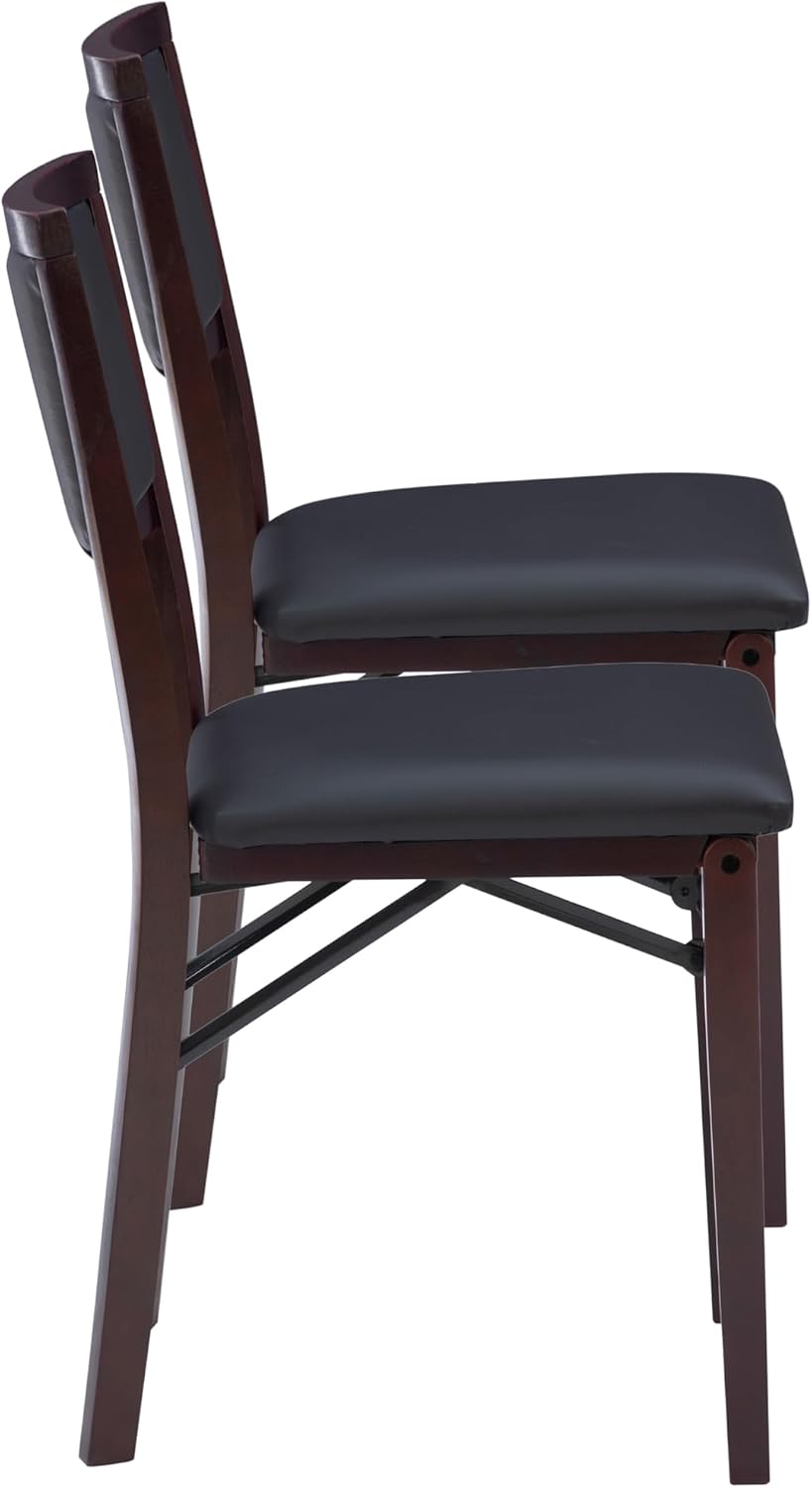 Linon Keira Pad Back Folding Bar Stool