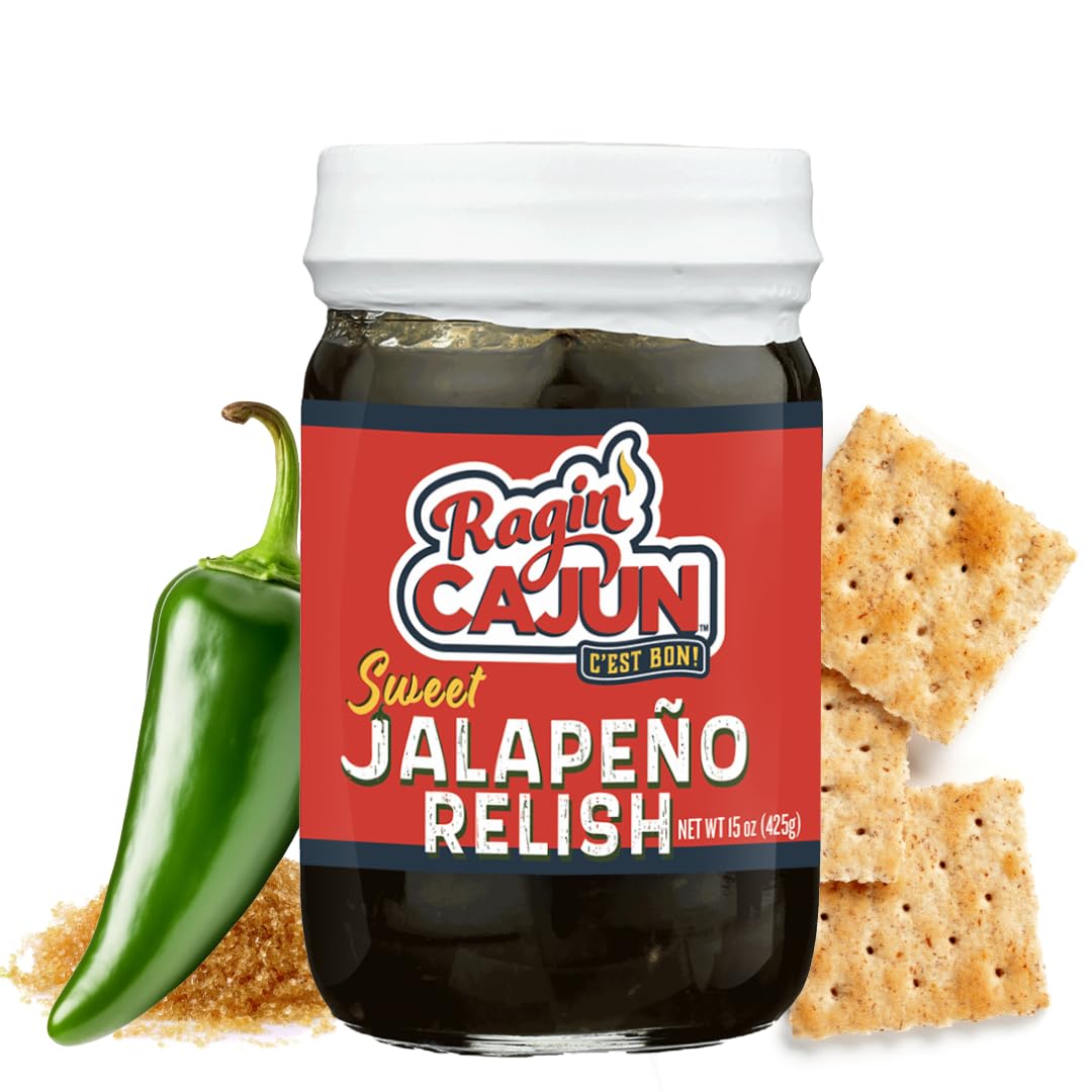 Ragin' Cajun Candied Jalapeno Slices, 12 fl oz - Pack of 2