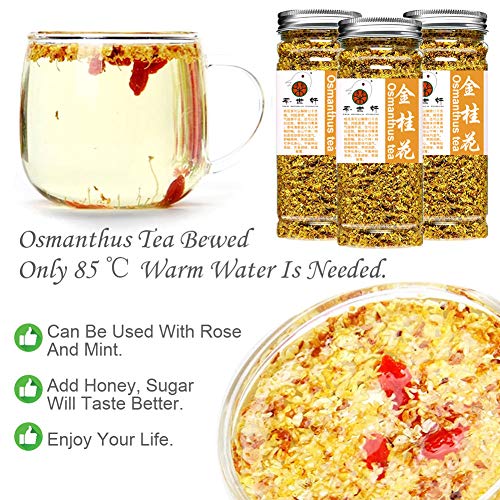 Plant Gift Organic Sweet Osmanthus Tea, 桂花 Gui Hua Tea, Sweet Olive