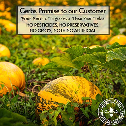 GERBS Unsalted Pumpkin Seed Kernels 4 LBS|Top 14 Allergy Free Food |Use in salads, yogurt, bake, oatmeal, trail mix|Grown in Canada, packed in US | Canadian Grown, No Additives | Naturally Crunchy & Mildly Nutty | Top 14 Allergen-Free