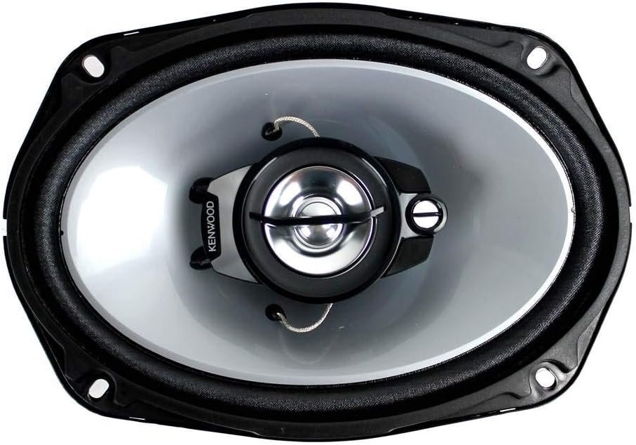 2) Kenwood KFC-1365S 5.25" 250 Watt 2-Way + 2) 6x9" 400 Watt 3-Way Car Speakers