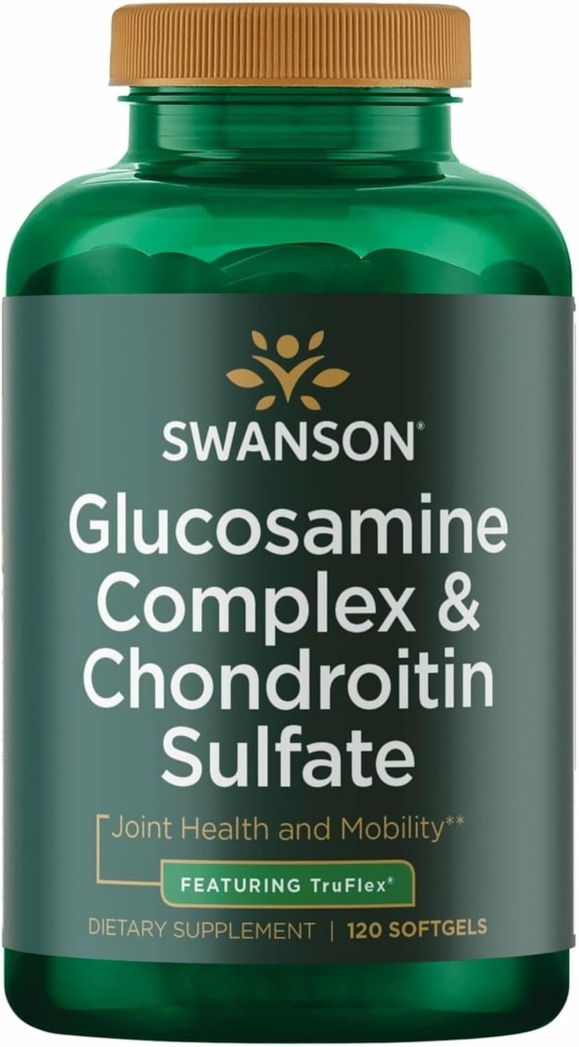 Swanson Glucosamine Complex & Chondroitin Sulfate 500/400 mg, 120 Sgls