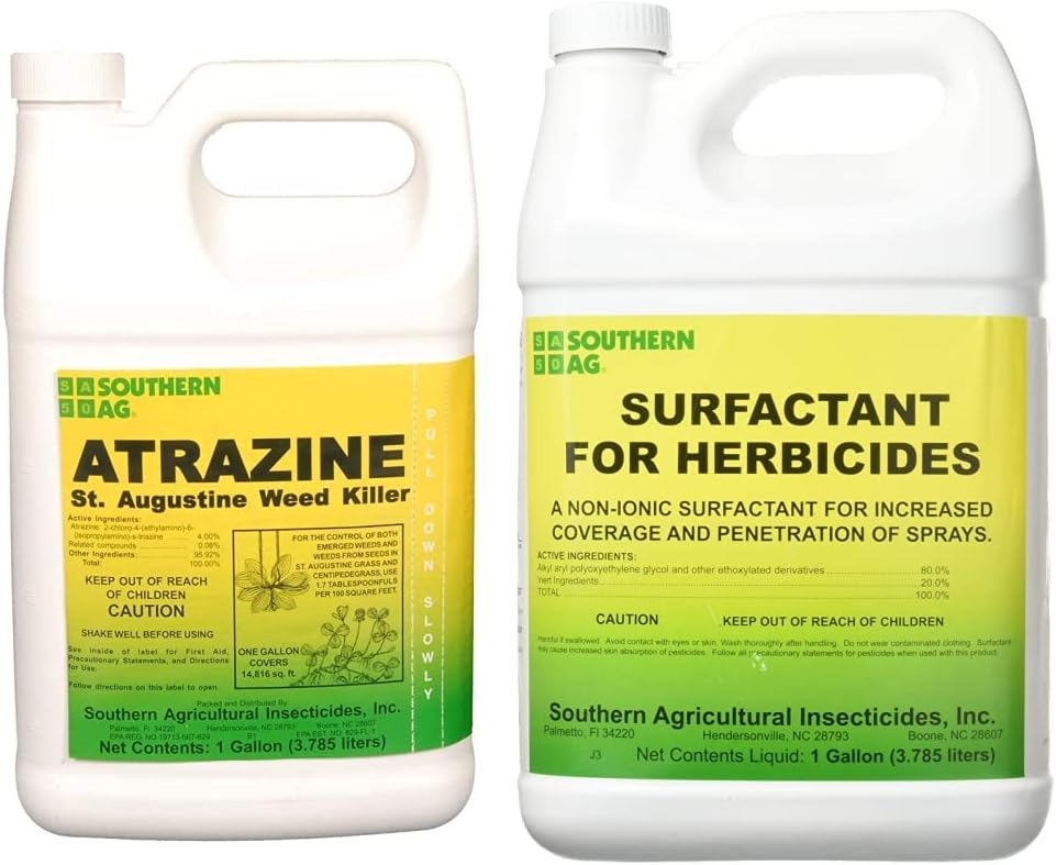Southern Ag Atrazine St. Augustine Grass Weed Killer, 1 Gallon
