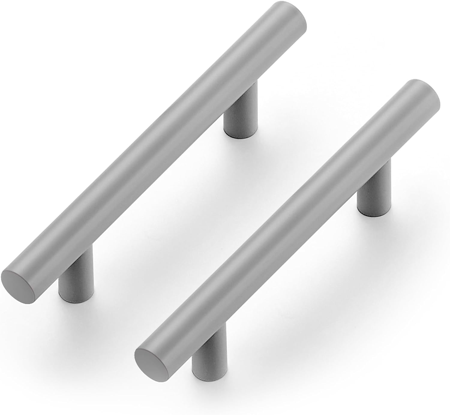 Ravinte Cabinet Handles,5" Length,3" Hole Center,Brushed Brass,30 Pack