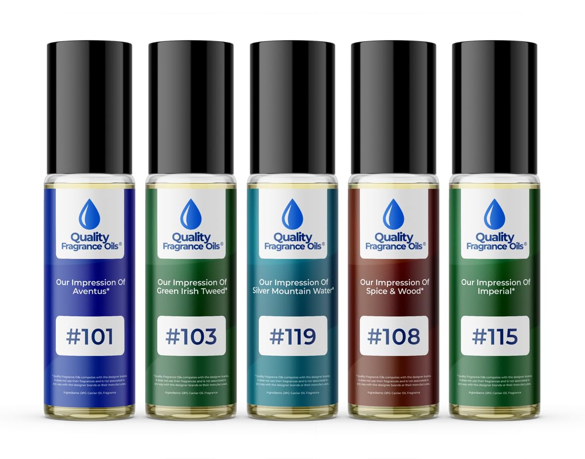 Quality Fragrance Oils' One Million Impression #113 | Long-Lasting Perfume Oil, Alcohol-Free, Strong Scent, 10ml Roll-On | Affordable Alternative to Designer Fragrances