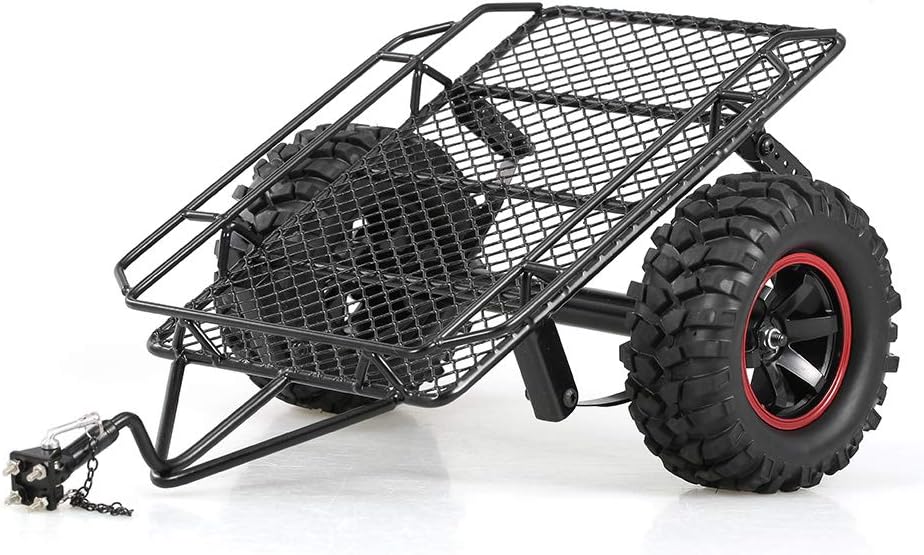 GoolRC Trailer Car Hopper Trail for 1/10 Traxxas HSP Redcat RC4WD Tamiya Axial SCX10 D90 HPI RC Crawler Car DIY
