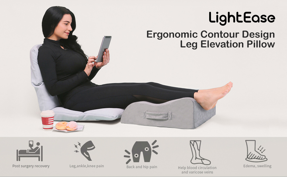 lightease leg elevation pillow