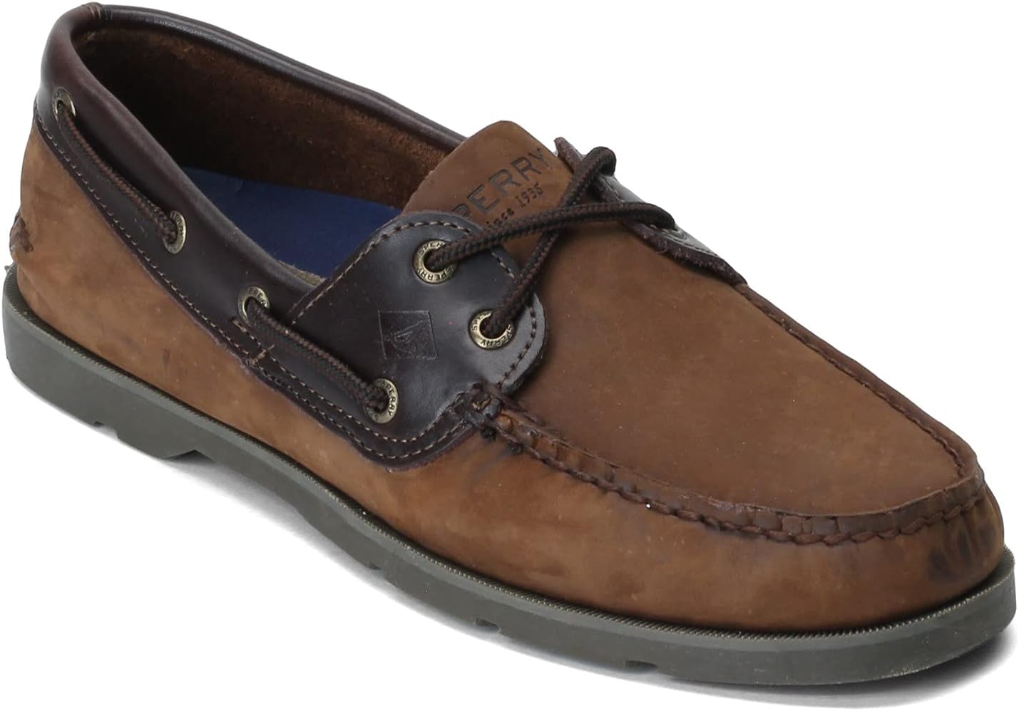 Sperry Men's Leeward 2-Eye Leather Boat Shoe