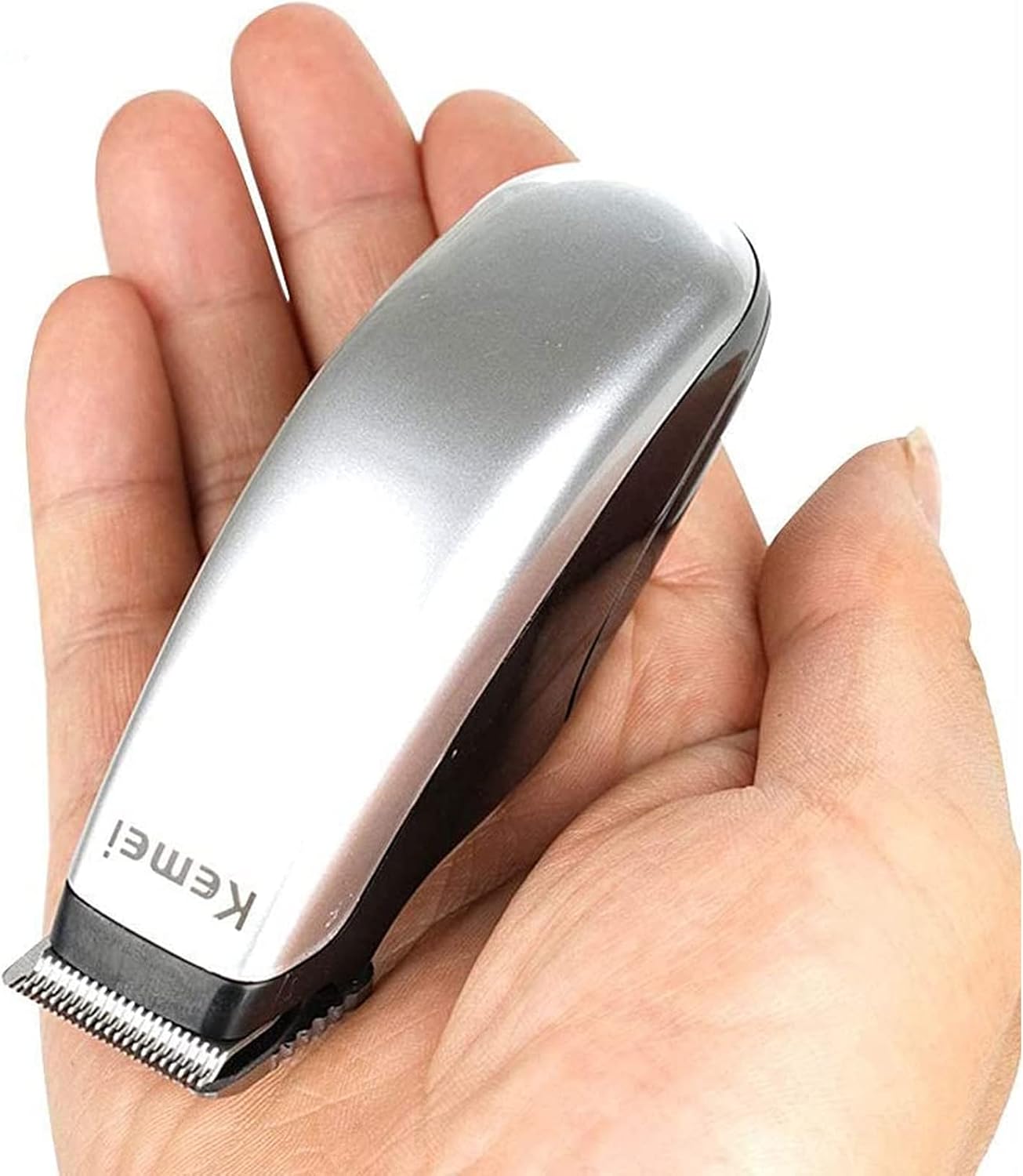 KEMEI Mini Clippers Trimmer Groomer Cordless Self-Haircut Kit Styling Shears with Stainless Steel | Cordless Self-Haircut Kit
