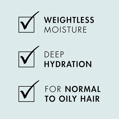 Nexxus Hydralight Shampoo for Hydration for Oily Roots and Dry Ends Hair Care Powered by Aquabank Booster Technology with Glycerin 13.5 oz
