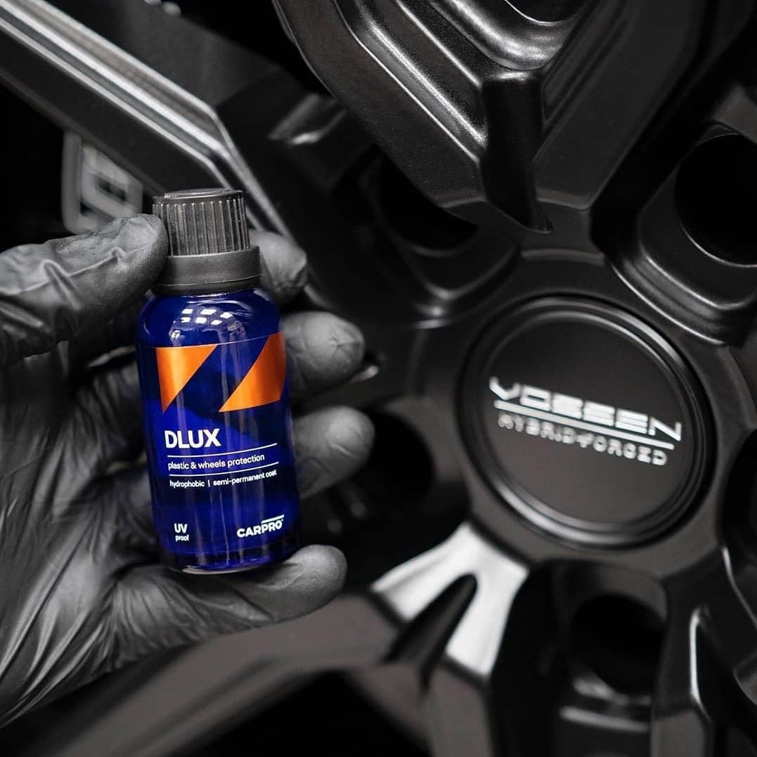 CARPRO CQUARTZ DLUX Wheel and Trim Coat 30mL - Ceramic Coating UV Protection for Wheels and Exterior Plastics, Rubber, and Metals