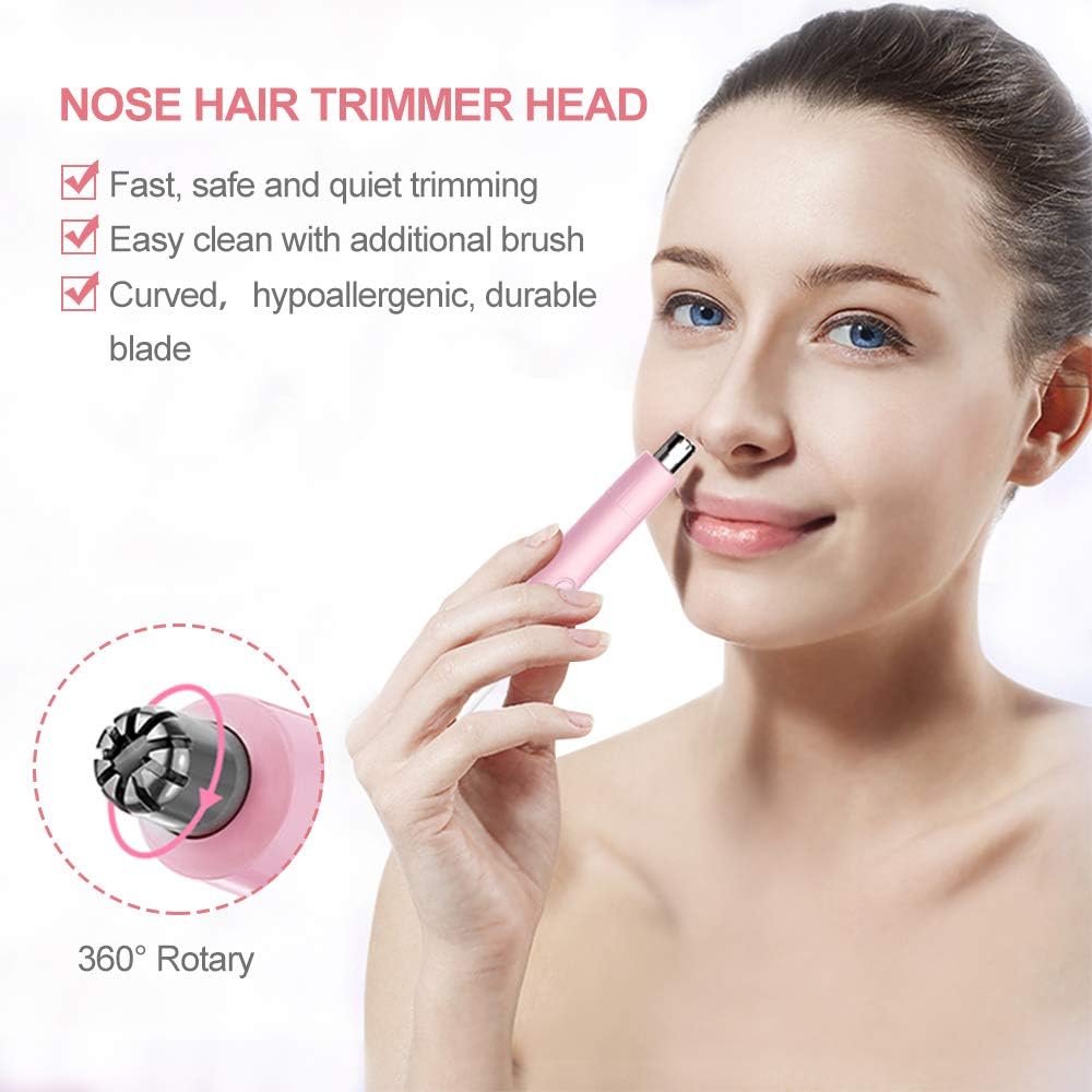 TOUCHBeauty Hair Trimmer for Face Eyebrow Nose Ear Body Hair Trimming