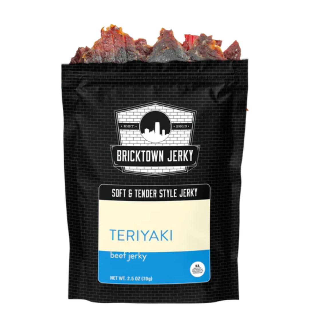 Honey Pepper Beef Jerky - Soft and Tender Style, High Protein, Low-Carb, Healthy Lean Meat Snack - Gourmet Beef Jerky, No Preservatives - 2.5 oz.