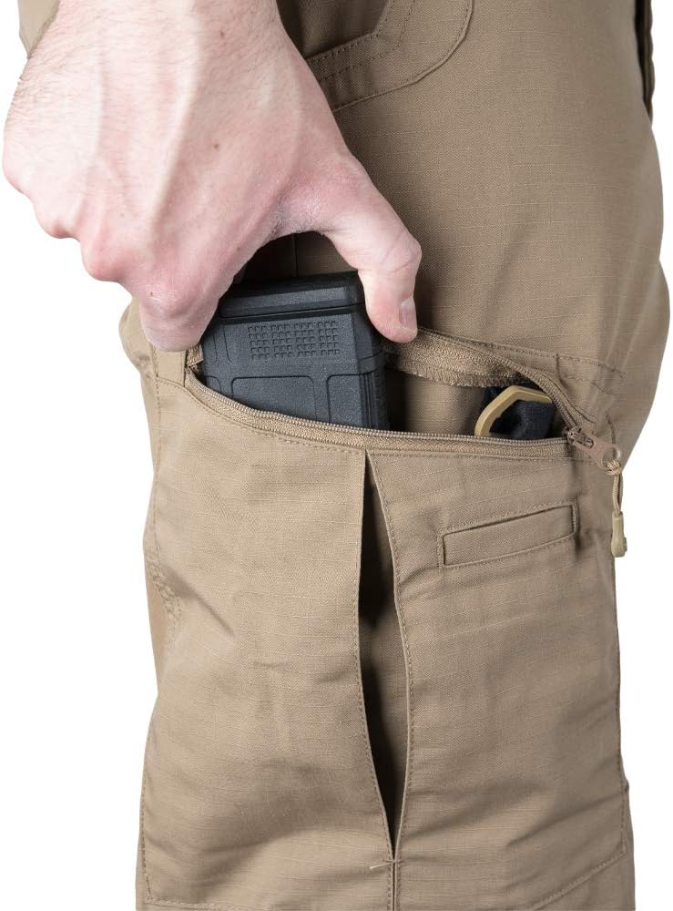 LA Police Gear LAPG Men's Atlas Stretch Tactical Cargo Pants | Durable & Lightweight Ripstop Outdoor Hiking Work Pants for Men