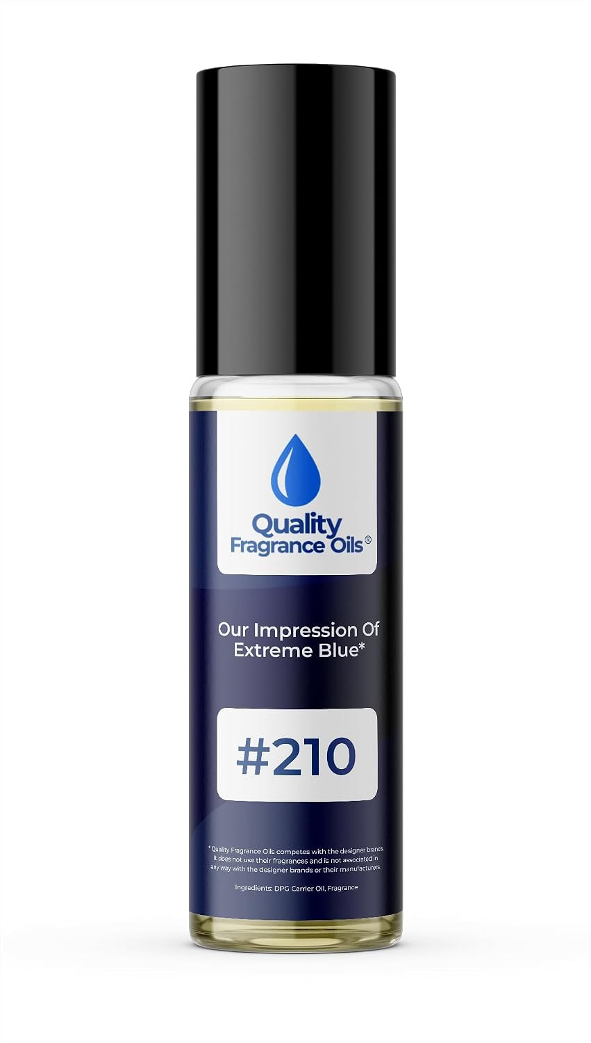 Quality Fragrance Oils' One Million Impression #113 | Long-Lasting Perfume Oil, Alcohol-Free, Strong Scent, 10ml Roll-On | Affordable Alternative to Designer Fragrances