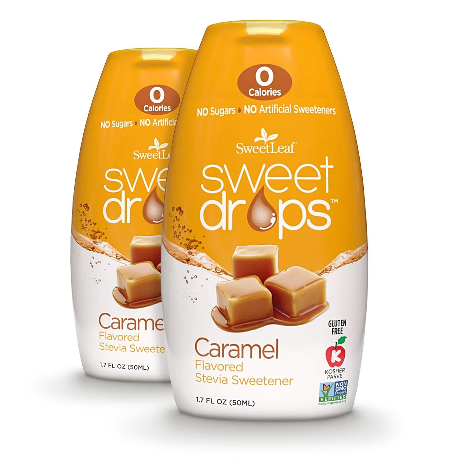 SweetLeaf Stevia Drops Liquid Sweetener, Variety Pack - 1.7 Fl Oz, 4 Pack | Sweet Drops, Stevia Leaf Extract, Zero Calorie, No Erythritol, Sugar Substitute