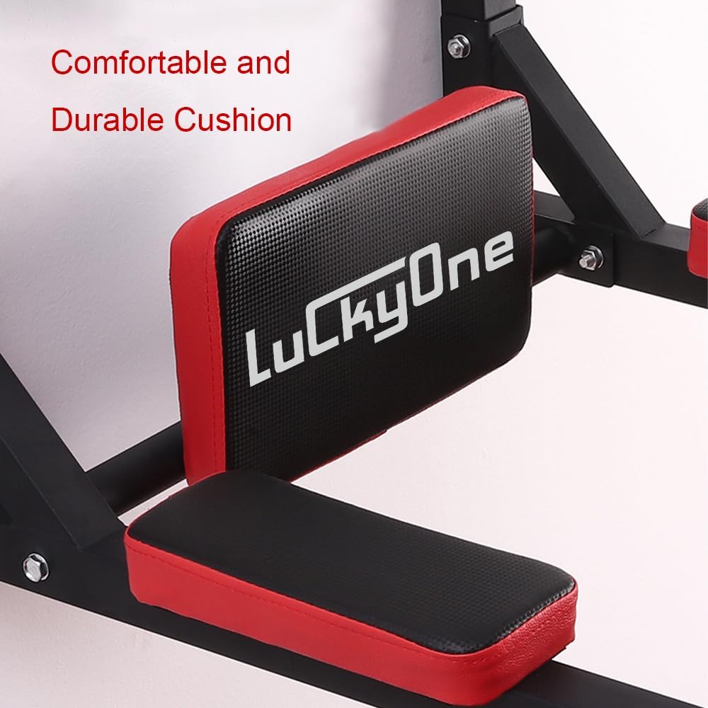 Multifunctional Wall Mounted Pull Up Bar, Chin Up Bar,Dip Station