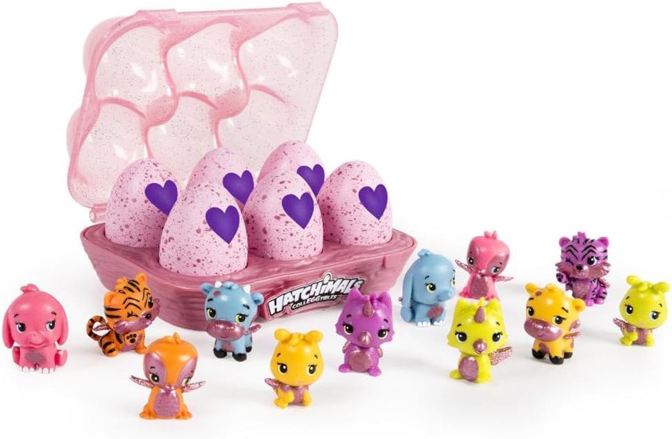 Hatchimals ColleGGtibles Rose Gold Collection 6 pack carton