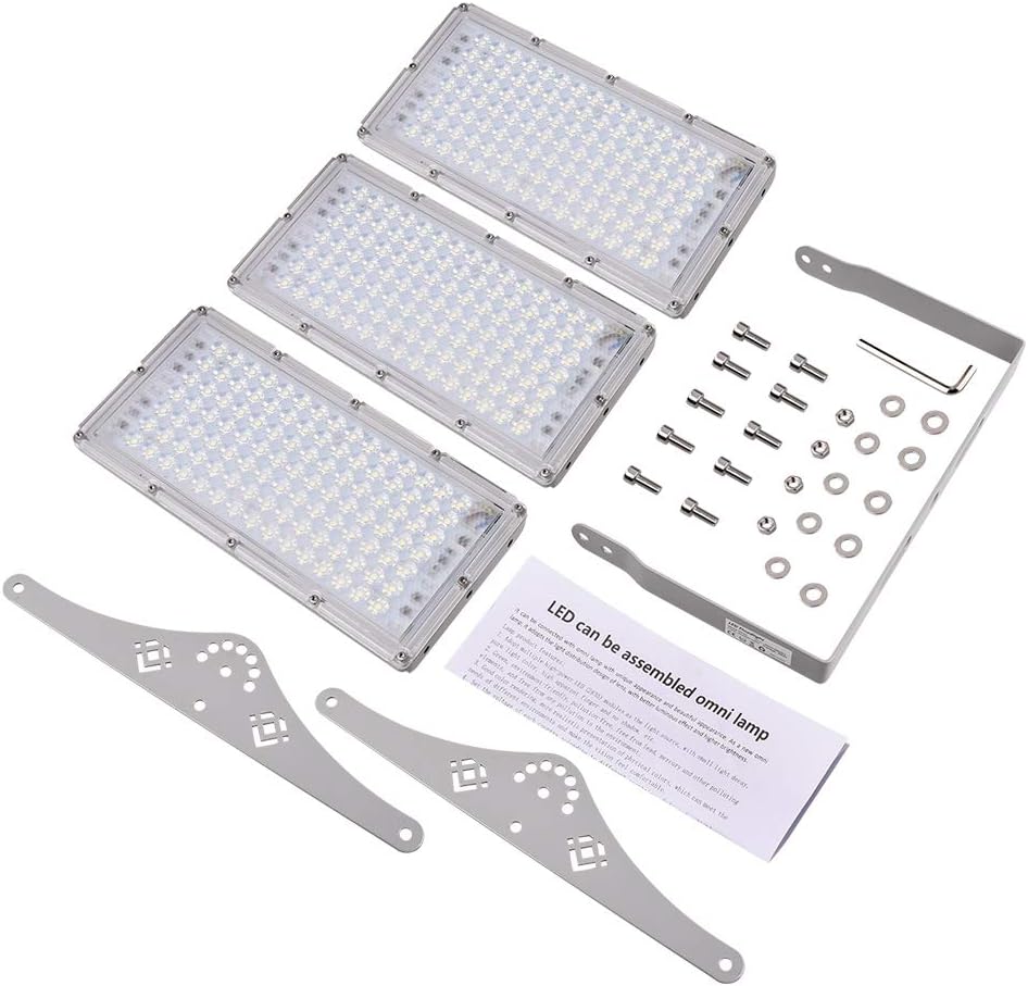 CHARON 300W LED Flood Light, 24000LM Super Bright Outdoor Security Lights with Wider Lighting Angle, 6000K Daylight White