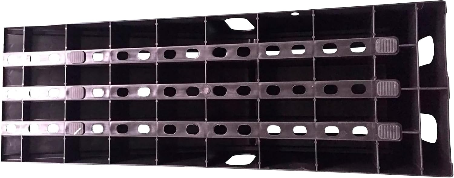 Ironton Poly Car Ramp Set, 12, 000-Lb. GVW, 35.5in.L x 12in.W, 2-Pc. | High-impact construction, 6, 000-lb. capacity per ramp, Non-skid tread