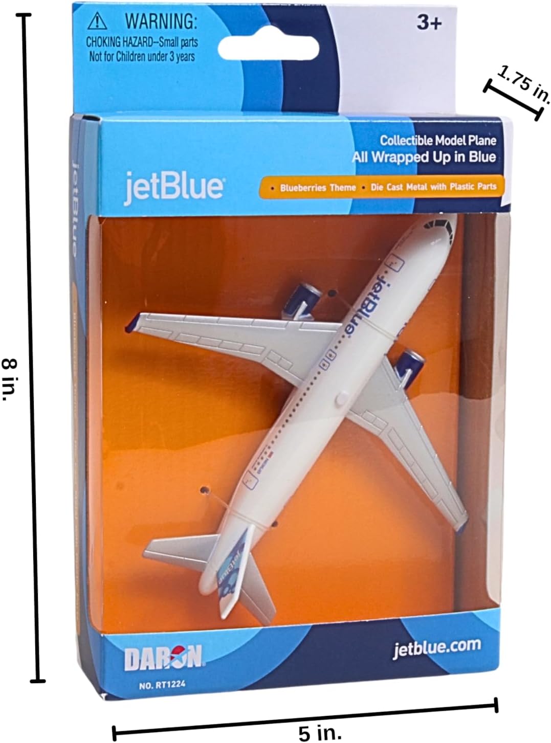 Daron Southwest Airlines Die-Cast Model Airplane Toy