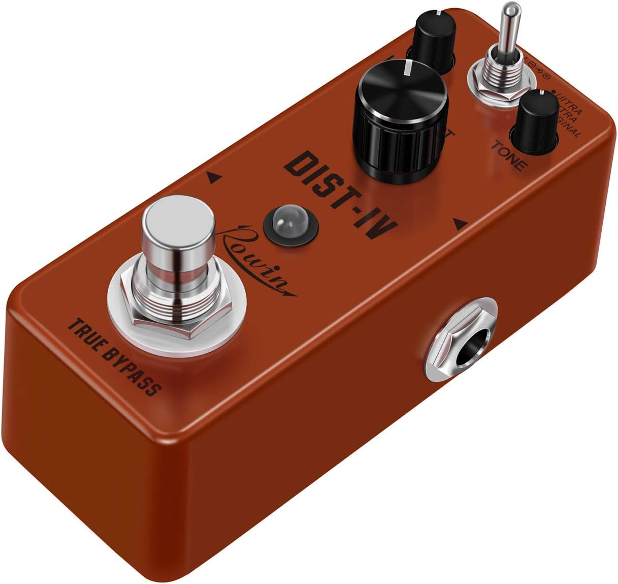 Vintage Vacuum Bluesy Guitar Effect Pedal,Electric Guitar Effect Sound Low Key Mild Clipping