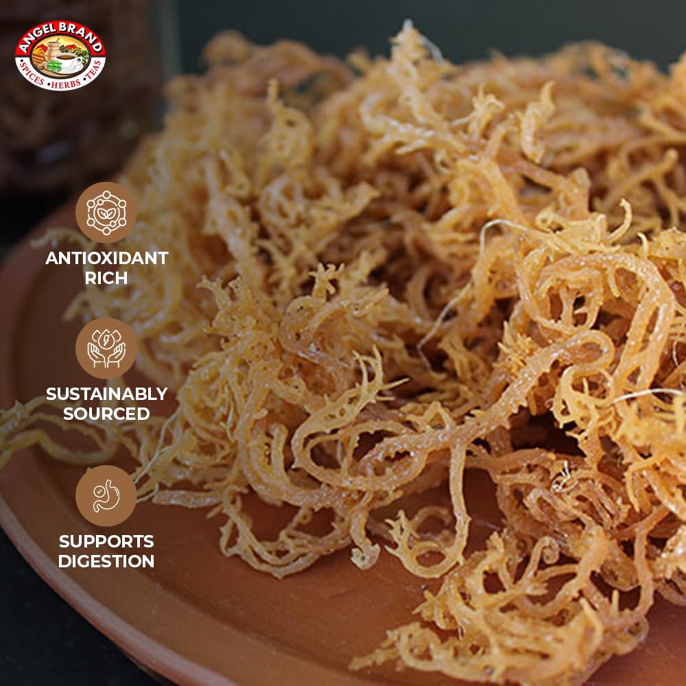 Irish Sea Moss Raw | 2 lbs | Pouch | For Smoothies and Soups