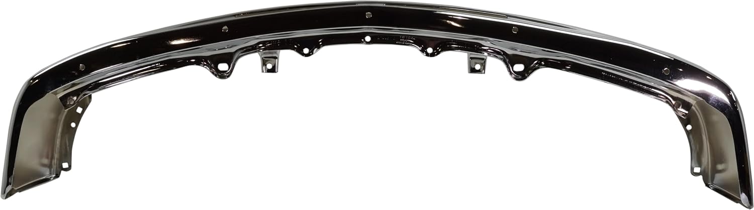 Garage-Pro Front Bumper For 2000-2006 Chevrolet Tahoe, 1999-2002 Chevy Silverado 1500, 2500, 2001-2002 Silverado 1500 HD, Chrome