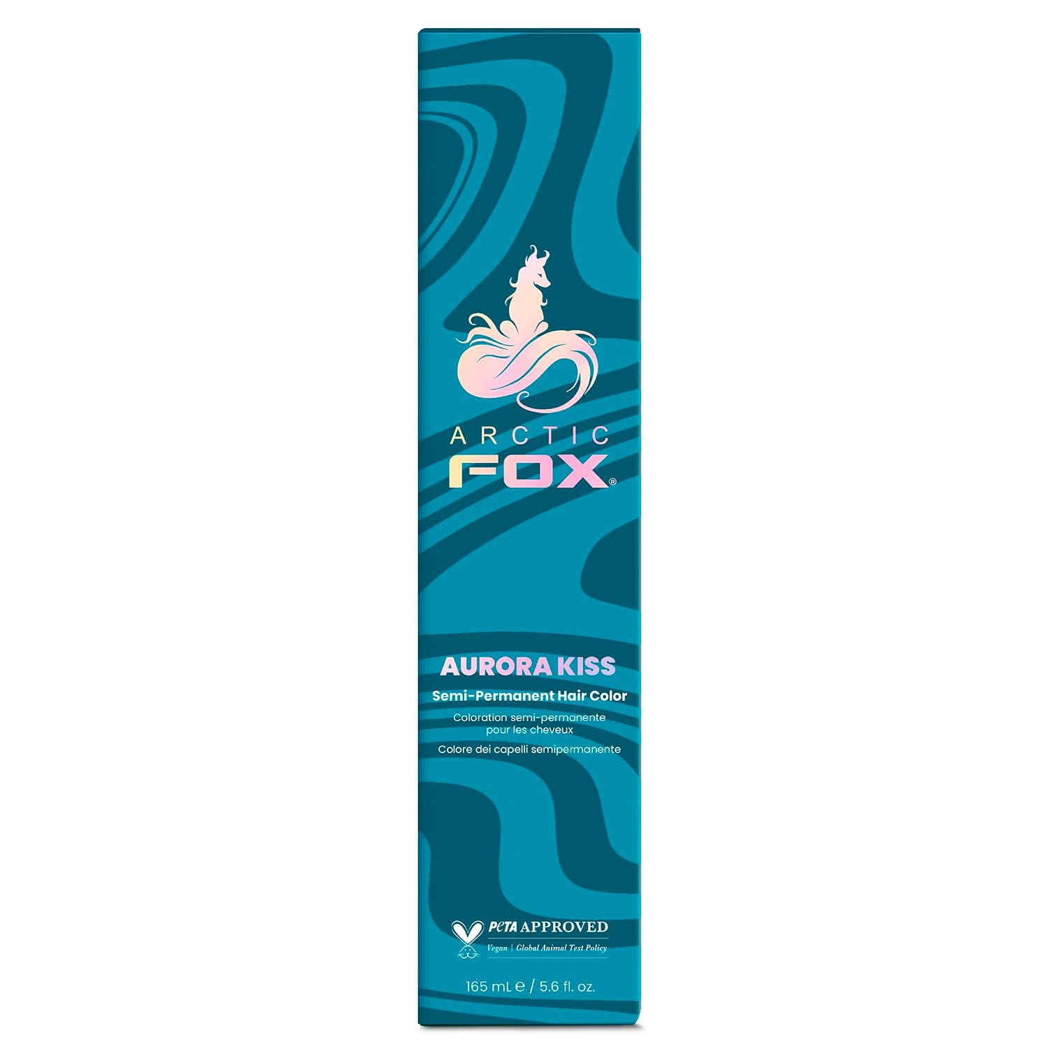 ARCTIC FOX Virgin Pink Semi-Permanent Hair Color - Vegan - 4 fl oz | Vivid and Vibrant, Cruelty Free, Ammonia Free, Peroxide Free, , Cream Formula