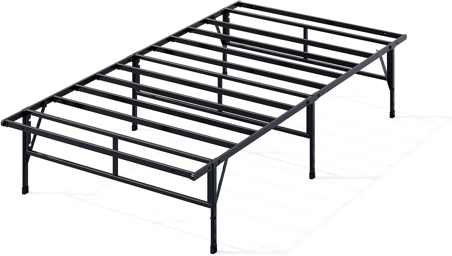 ZINUS SmartBase Compack Mattress Foundation, 14 Inch Metal Bed Frame, No Box Spring Needed, Sturdy Steel Slat Support, Full