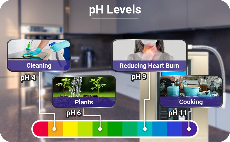 Aqua Ionizer Deluxe 7.5 | pH Levels