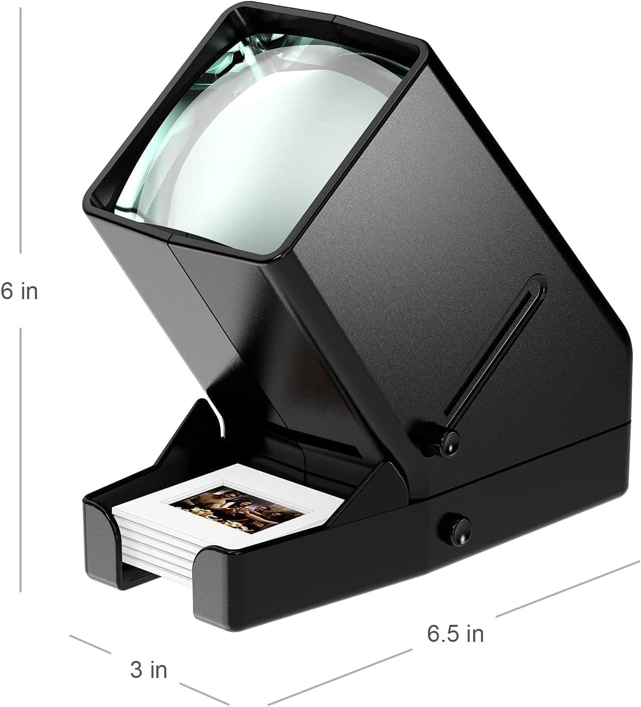 DIGITNOW!35mm Slide and Film Viewer, 3X Magnification LED Lighted Illuminated Viewing