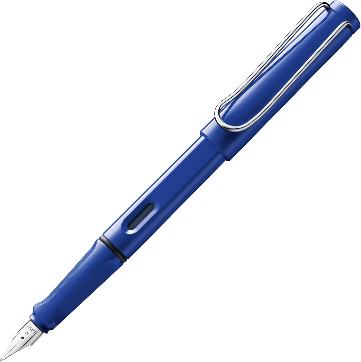 LAMY safari umbra - Fountain Pen with ergonomic grip & polished steel nib in size F - ideal for any Writing & Calligraphy - including LAMY T 10 blue cartridge - Right-Handed