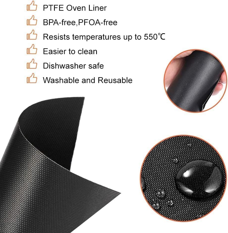 104PCS Air Fryer Liners Parchment Paper for Emeril Lagasse 26 QT Air Fryer | 100PCS Unbleached Parchment Paper Disposable with 4 PCS AirFryer Oven