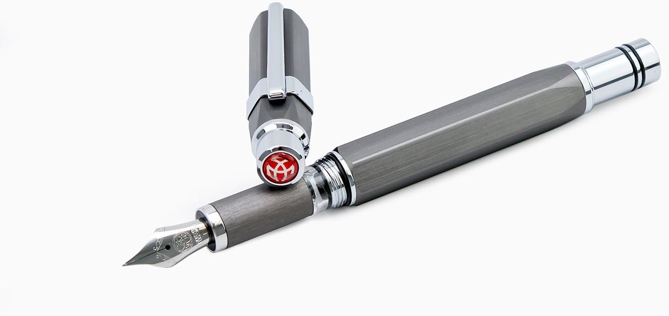 TWSBI Precision GunMetal Fountain Pen, M