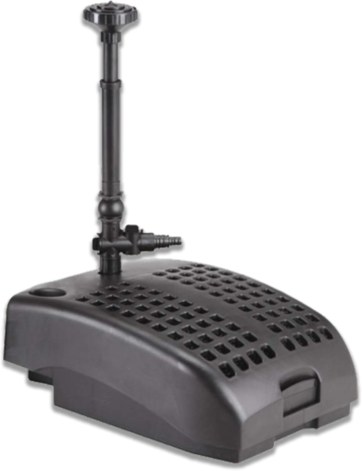 Sting Ray 1200 All-in-One Pond Filter with 525 GPH Pump, 9W UV & Fountain | 9W UV clarifier, 525 GPH pump, biological and mechanical filtration, adjustable fountain, built-in flow diverter
