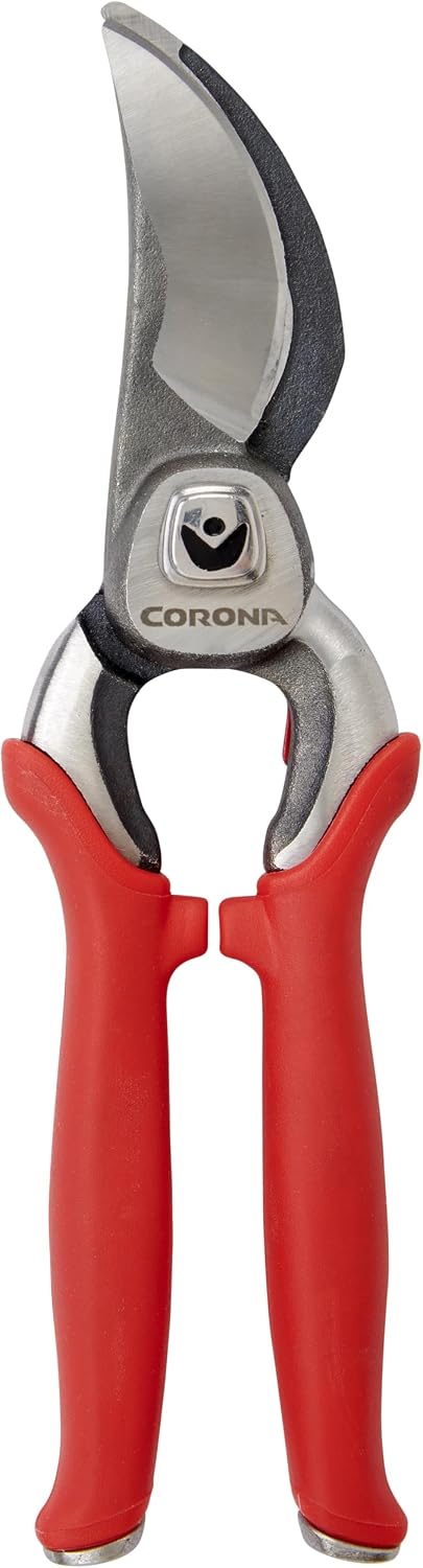 Corona Tools DualCUT Forged Steel Bypass Hand Pruner – 1″ Cutting Capacity Garden Pruning Shears for Branch & Stem Cutting