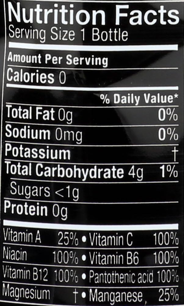 vitaminwater Power-C Dragonfruit Water Beverage, 16.9 fl oz, 6 pack | Bottled, nutrient-enhanced flavored water drink with 90 calories per bottle, antioxidants, and vitamins