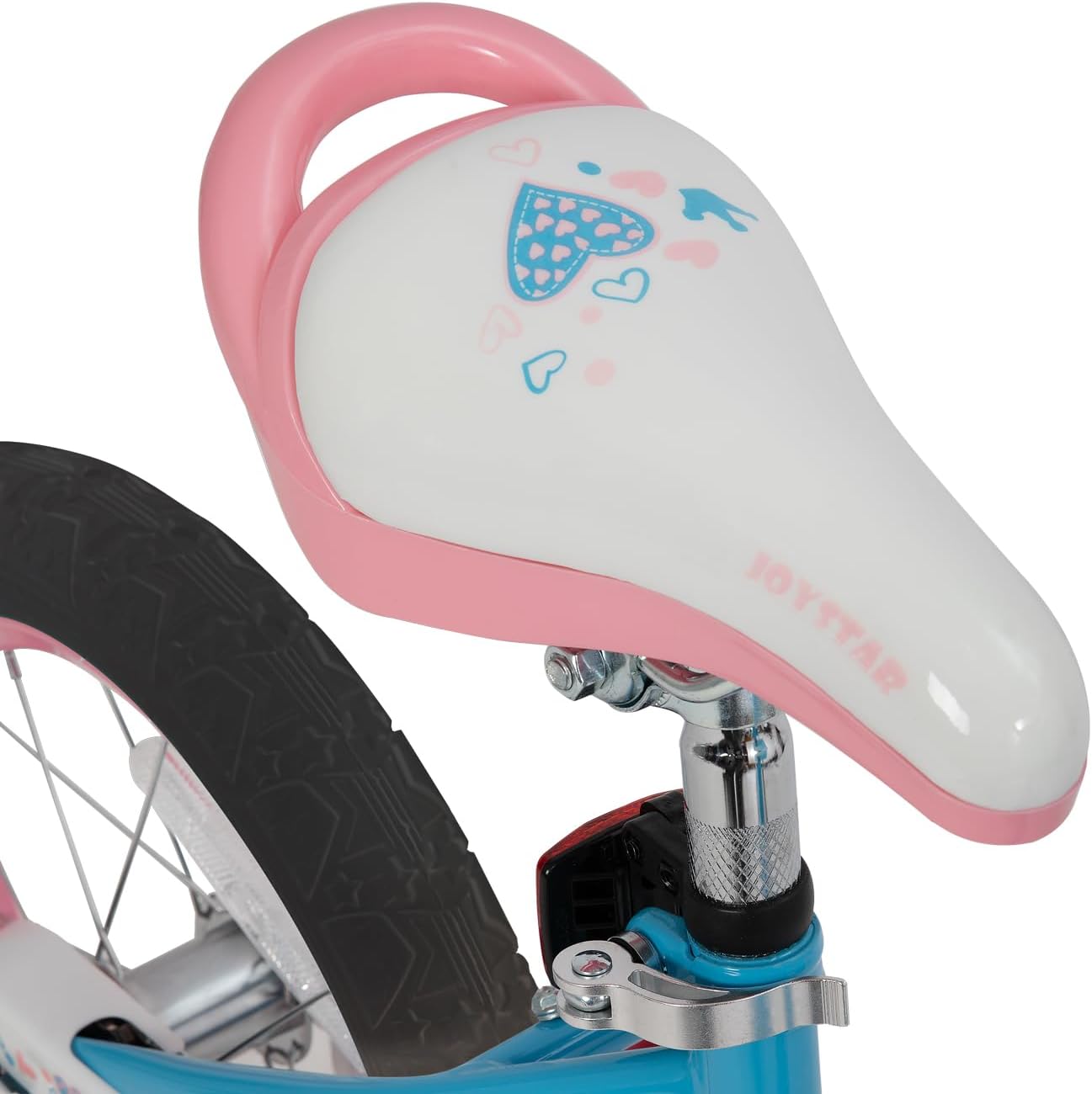 JOYSTAR Angel Girls Bike for Toddlers and Kids Ages 2-12 Years | 12-20 Inch Kids Bike with Training Wheels & Basket, 20 24“ Bicycle with Kickstand