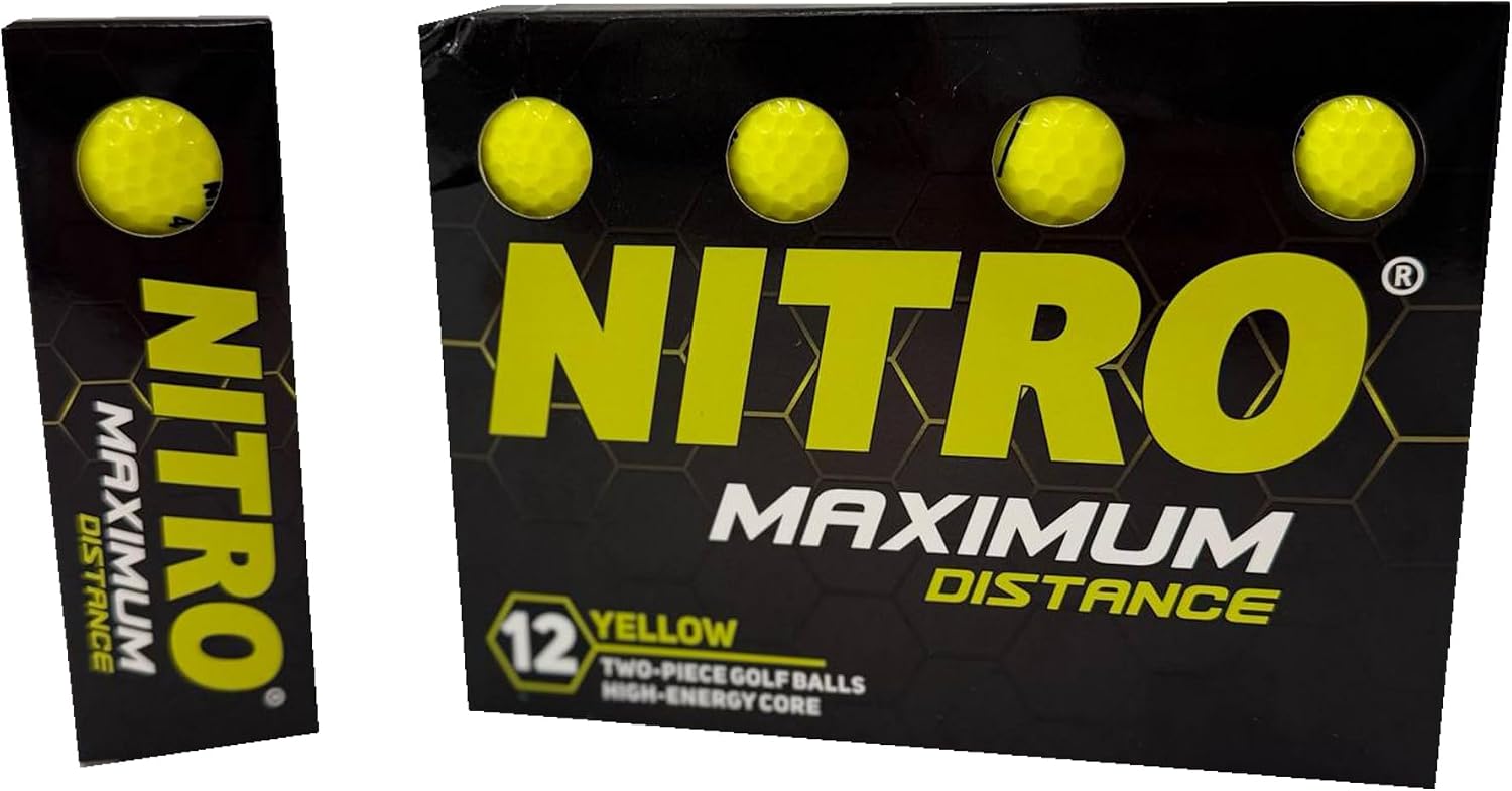 Nitro Maximum Distance Golf Ball (12-Pack)