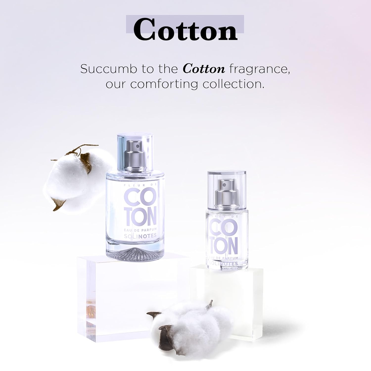 Solinotes Rose Eau de Parfum, Lychee & Magnolia, for Women & Men, 15ml