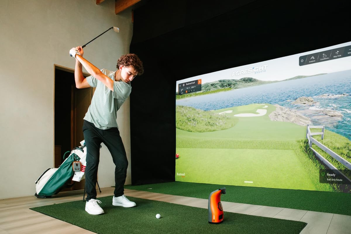 Bushnell Golf Launch Pro – Circle B Edition Launch Monitor | Tour-Level Accuracy for Indoor & Outdoor Use