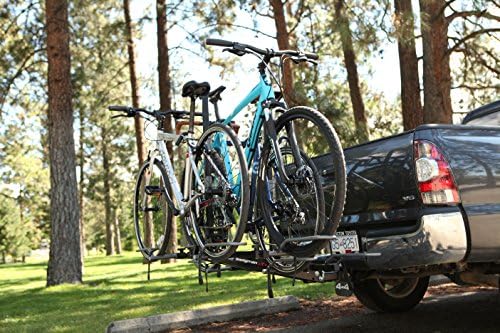 Swagman XTC2 Hitch Mount Bike Rack – Platform Carrier for 2 Bikes, Ratcheting Hook System, Compact Clam-Shell Folding Design | Platform Carrier for 2 Bikes, Ratcheting Hook System, Compact Clam-Shell Folding Design, 1-1/4" or 2" Hitch Receiver