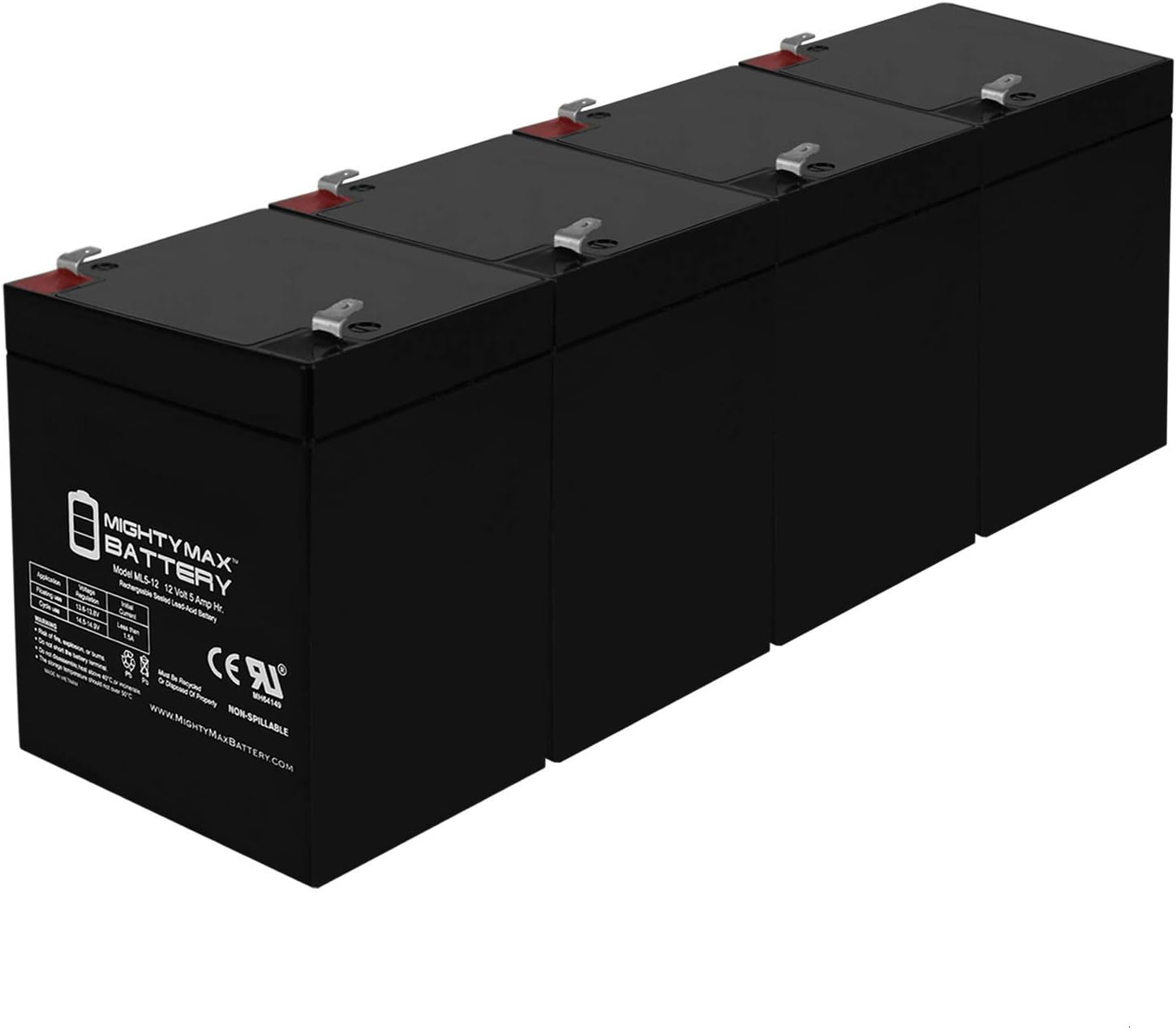 Mighty Max Battery 12V 5AH SLA Battery for Lawn and Garden Tool